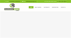 Desktop Screenshot of bhagwandasmagnet.com