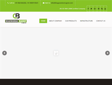 Tablet Screenshot of bhagwandasmagnet.com
